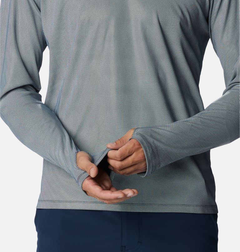 Thumbnail: Men's Sun Deflector Summerdry Long Sleeve Shirt, Color: Collegiate Navy, image 5
