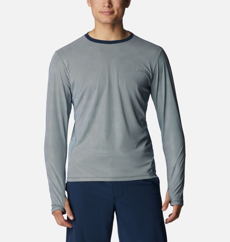 Thumbnail: Men's Sun Deflector Summerdry Long Sleeve Shirt, Color: Collegiate Navy, image 1