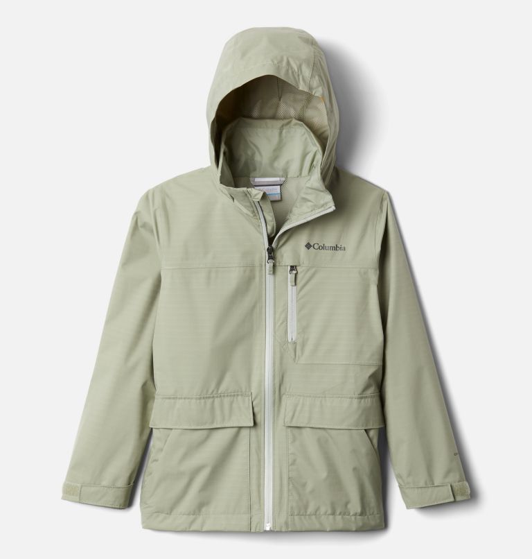 Boys' Vedder Park Waterproof Jacket, Color: Safari, image 1