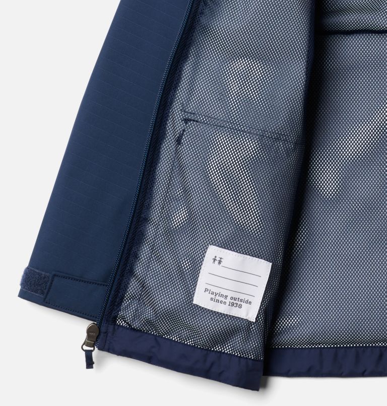 Boys' Vedder Park Waterproof Jacket, Color: Collegiate Navy, image 3