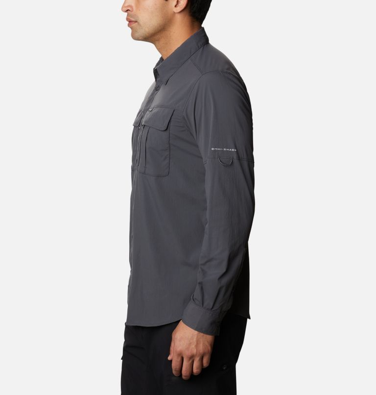 Chemise à manches longues Newton Ridge pour homme, Color: Shark, image 3