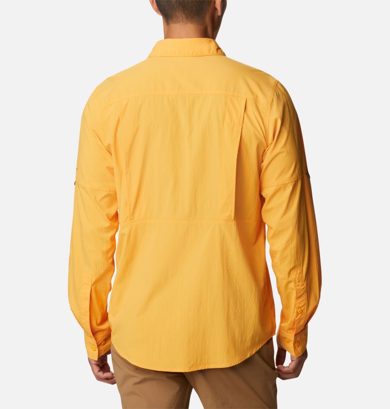 Men's Newton Ridge Long Sleeve Shirt, Color: Mango, image 2