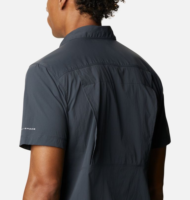 Men's Newton Ridge Short Sleeve Shirt, Color: Shark, image 5