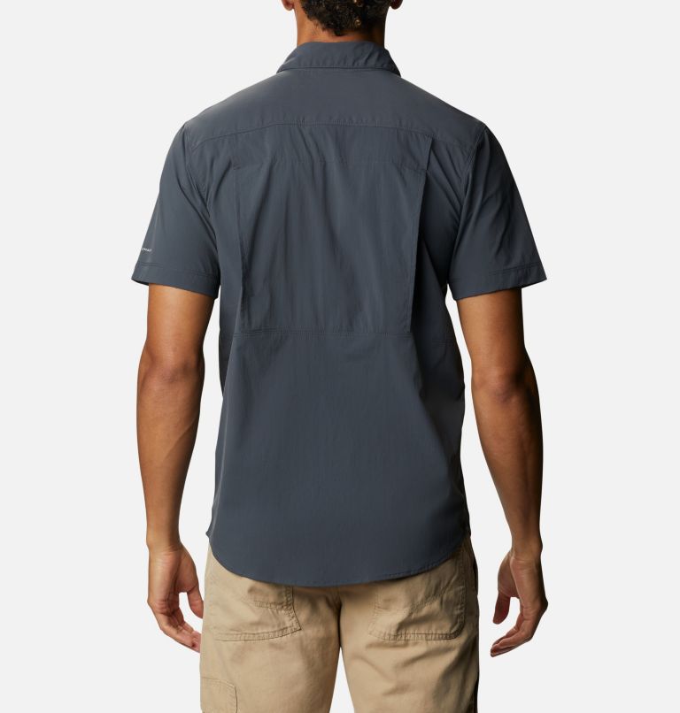 Men's Newton Ridge Short Sleeve Shirt, Color: Shark, image 2