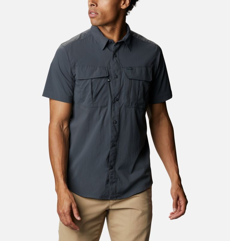 Thumbnail: Men's Newton Ridge Short Sleeve Shirt, Color: Shark, image 1