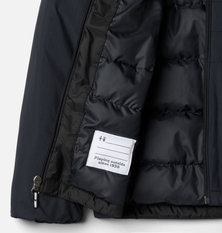 Manteau Windy Ways pour fille, Color: Black, image 3