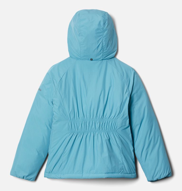Girls' Windy Ways Jacket, Color: Sea Wave, image 2