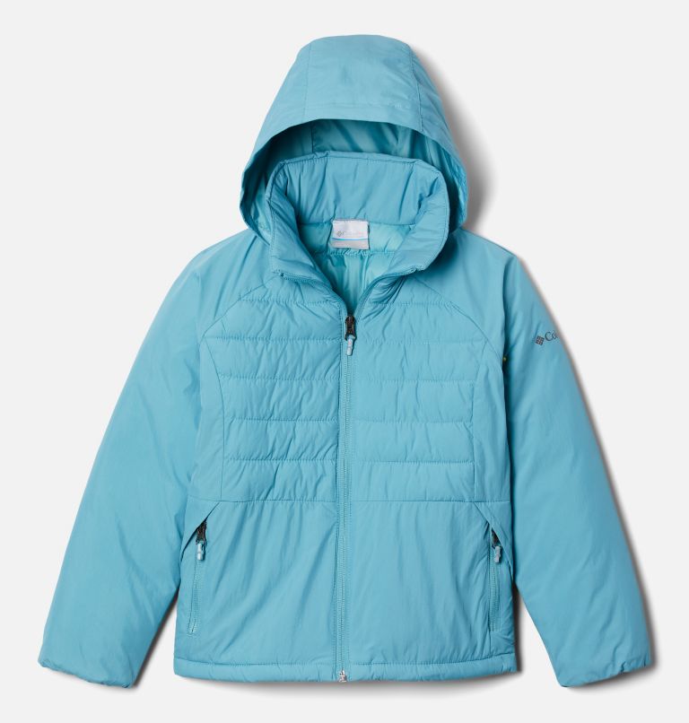 Girls' Windy Ways Jacket, Color: Sea Wave, image 1