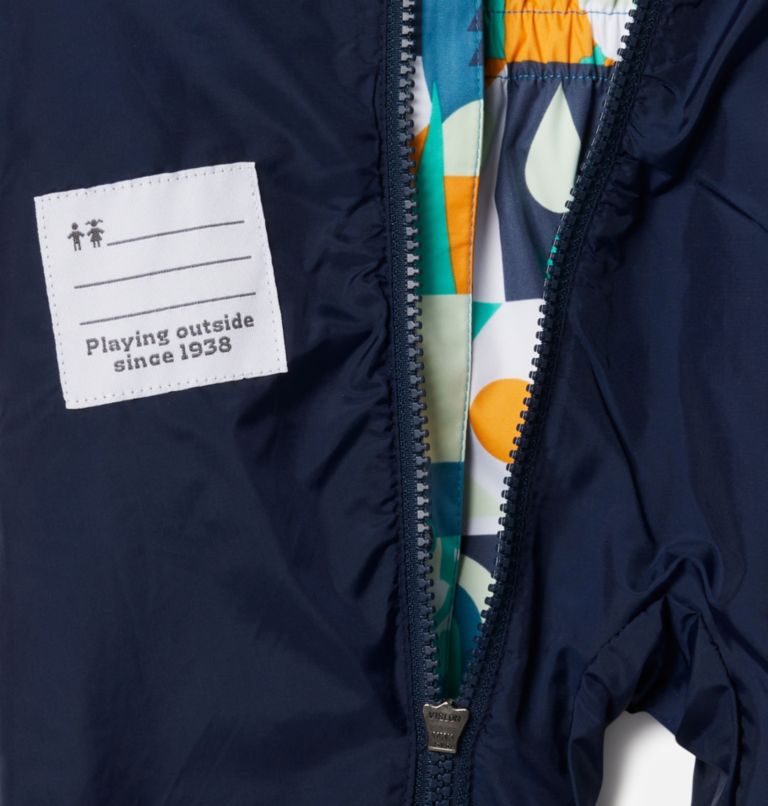 Critter Jitters II Rain Suit | 400 | 3/6, Color: Deep Marine Summer Escape, Bright Indigo, image 3