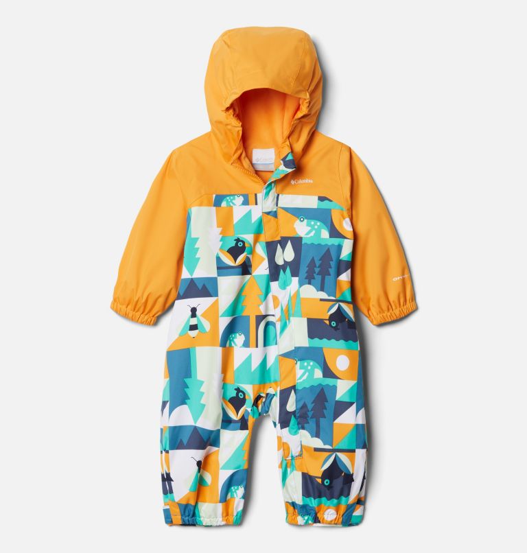 Combinaison de pluie Critter Jitters II pour bébé, Color: Deep Marine Summer Escape, Mango, image 1