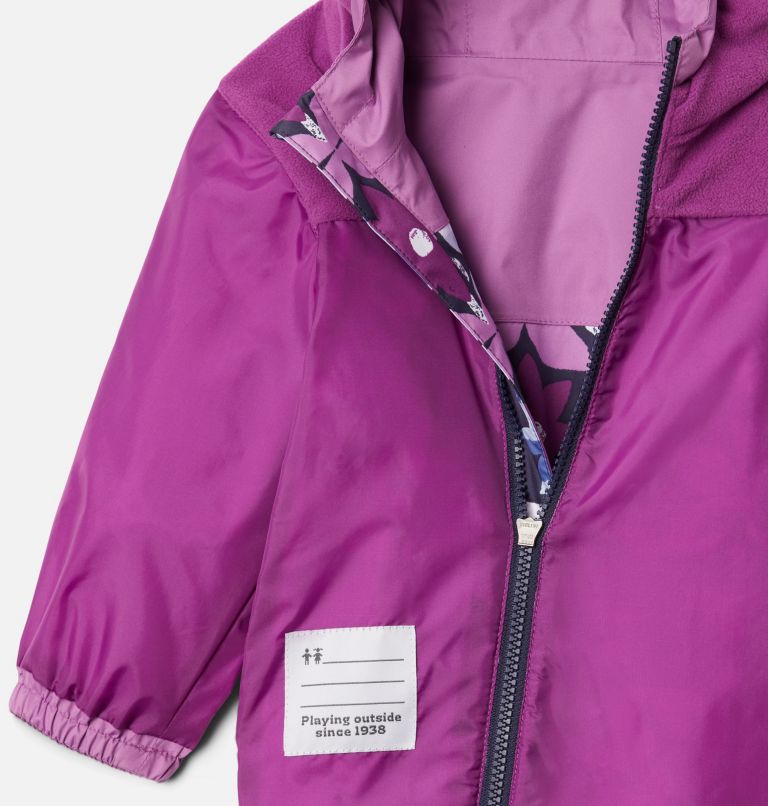 Combinaison de pluie Critter Jitters II pour bébé, Color: Nocturnal Nostalgia Floral, Blossom Pink, image 3