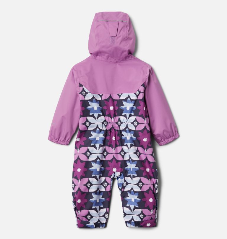 Combinaison de pluie Critter Jitters II pour bébé, Color: Nocturnal Nostalgia Floral, Blossom Pink, image 2