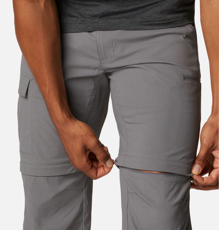 Men's Newton Ridge Convertible Pants, Color: City Grey, image 6