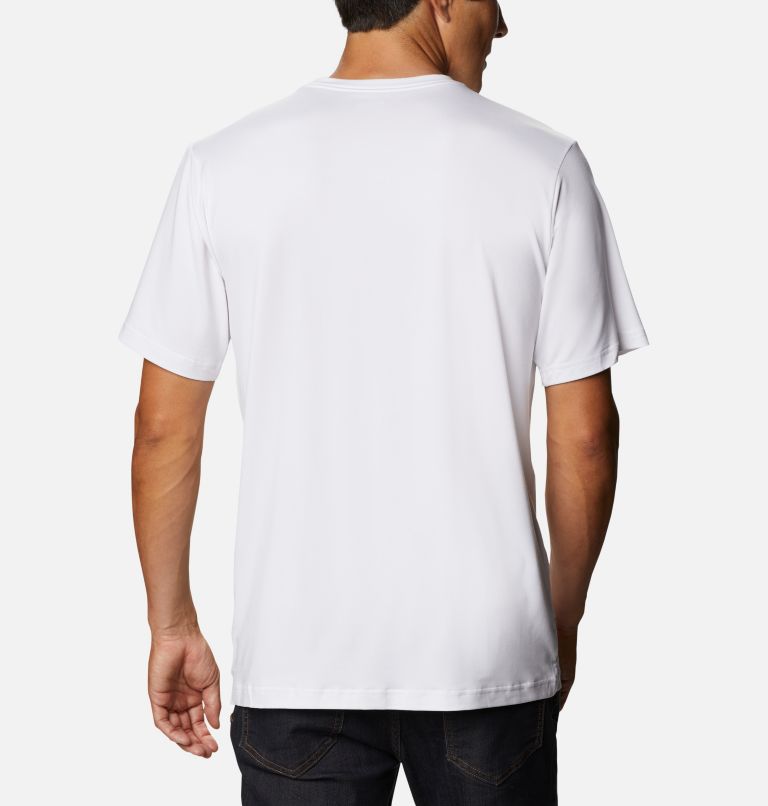 Tech Trail Graphic T-Shirt für Männer, Color: White Elevated Fill, image 2