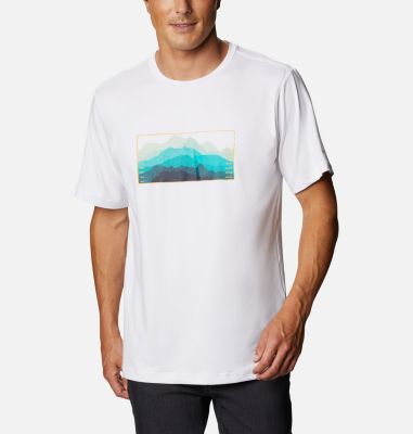Men's Tech Trail&trade; Graphic T-Shirt Tech Trail&trade; Graphic Tee | 352 | L, White Elevated Fill, front
