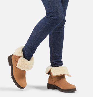 sorel boots shearling boot