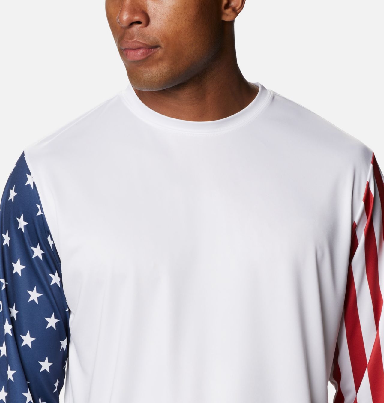 Men's PFG Terminal Tackle™ Americana Long Sleeve Shirt 4