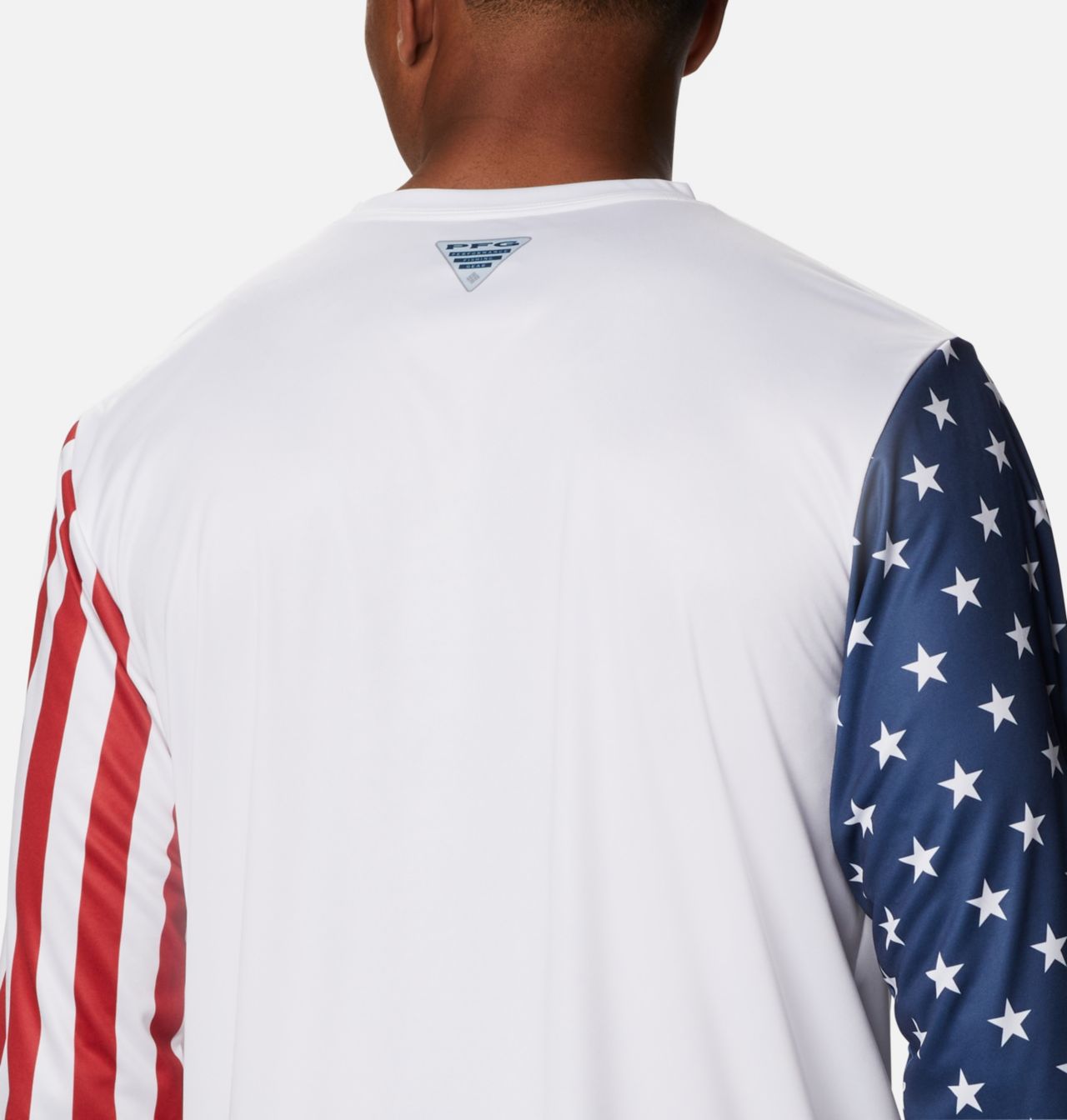 Men's PFG Terminal Tackle™ Americana Long Sleeve Shirt 5