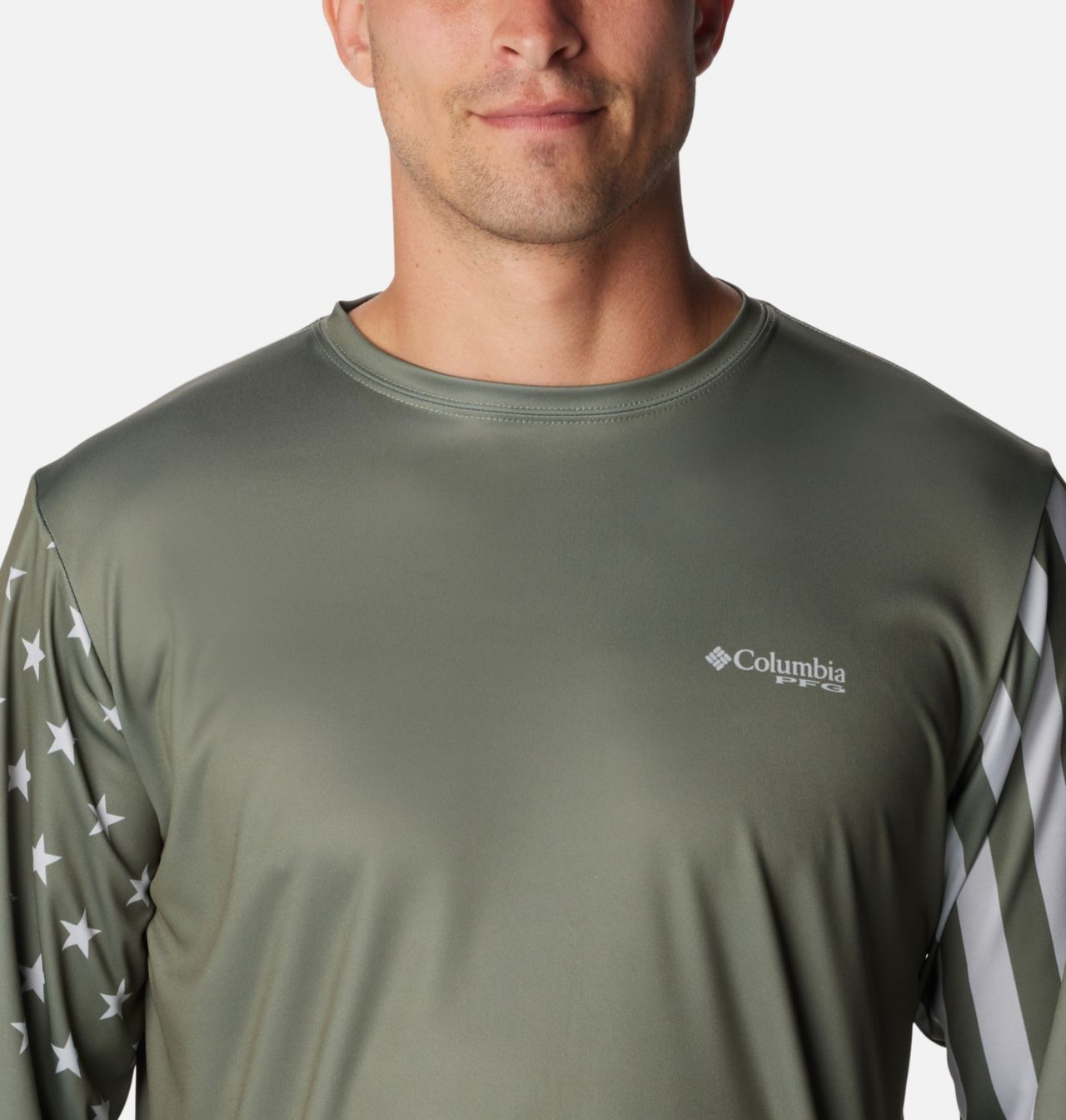 Men's PFG Terminal Tackle™ Americana Long Sleeve Shirt 4