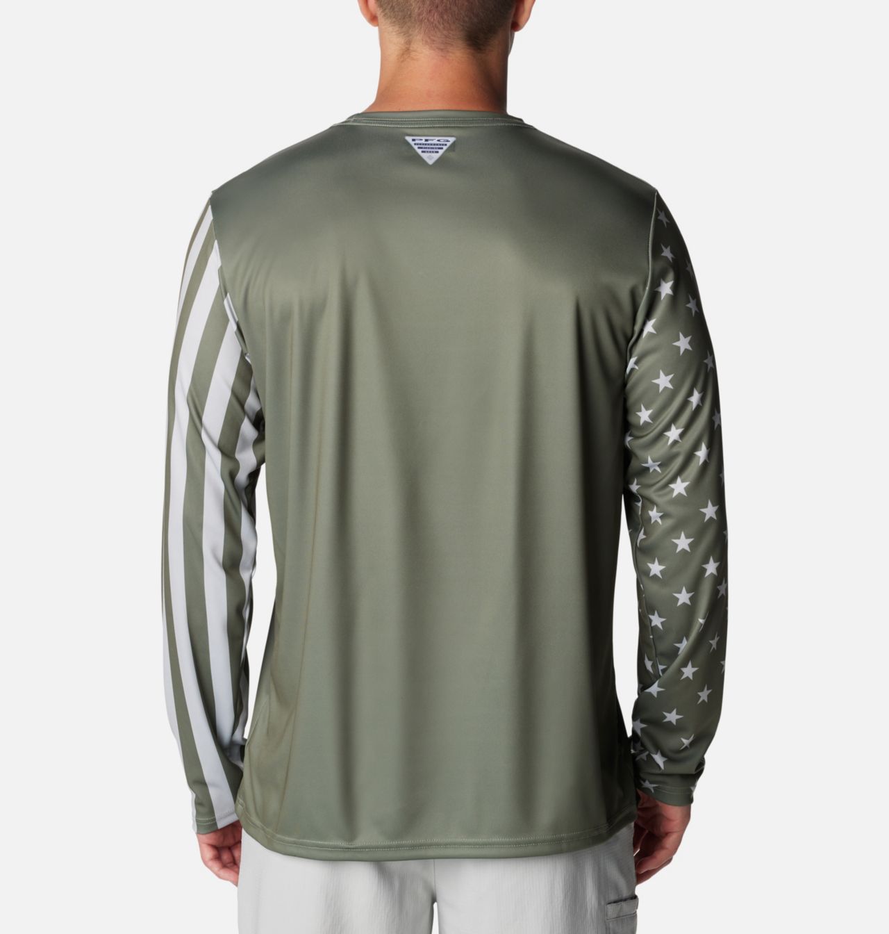 Men's PFG Terminal Tackle™ Americana Long Sleeve Shirt 2