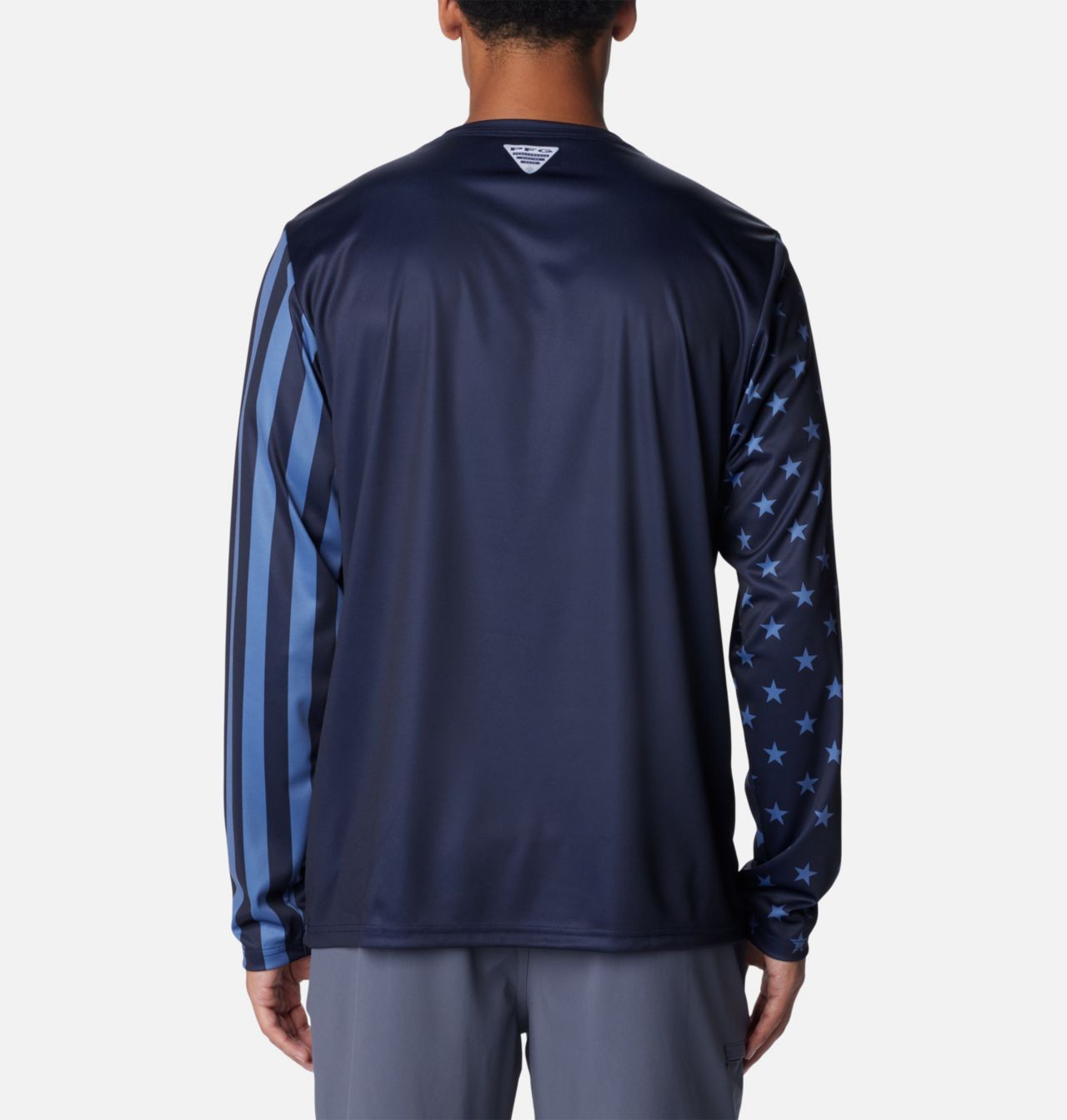 Men's PFG Terminal Tackle™ Americana Long Sleeve Shirt 2
