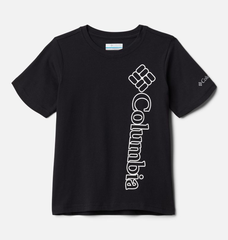 T-shirt imprimé Happy Hills pour garçon, Color: Black Branded Outline, image 1