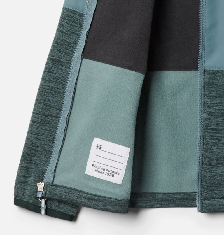 Thumbnail: Out-Shield Dry Fleece für Jugen, Color: Metal, Spruce Heather, image 3