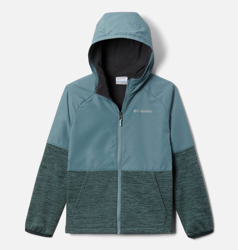 Thumbnail: Out-Shield Dry Fleece Full Zip | 346 | M, Color: Metal, Spruce Heather, image 1