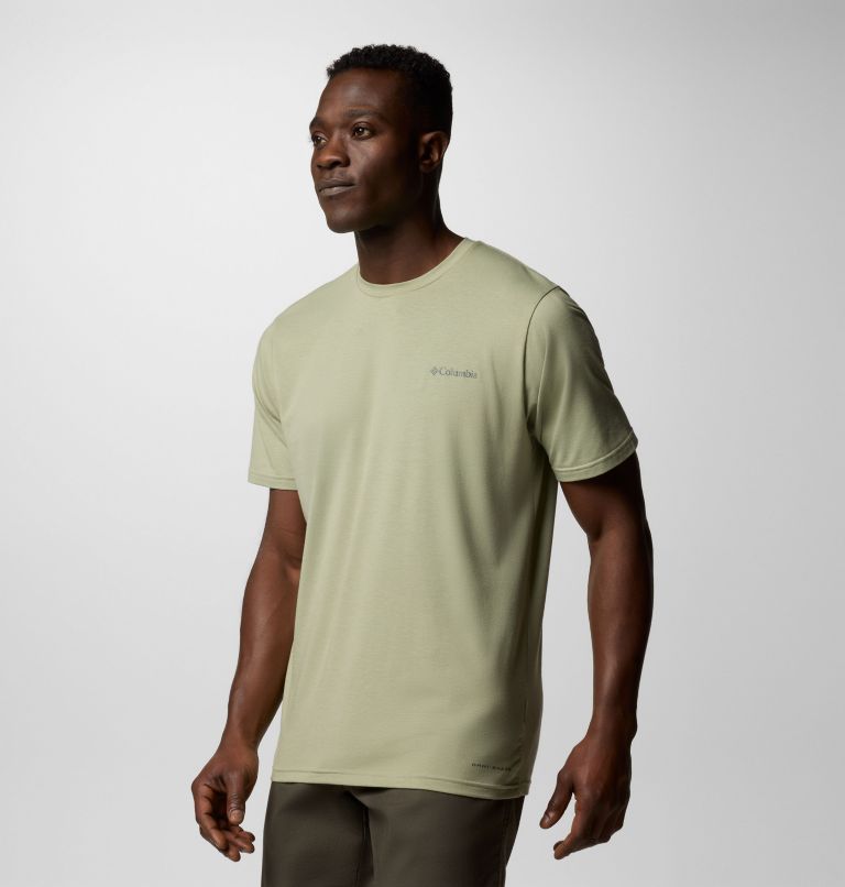T-shirt à manches courtes Sun Trek pour homme, Color: Safari, image 4