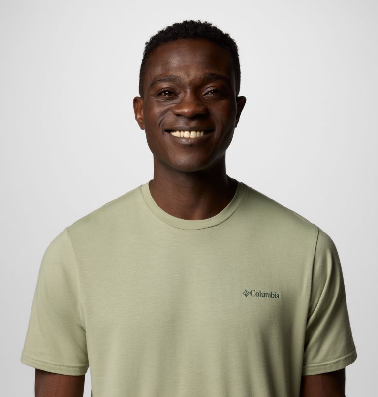 T-shirt à manches courtes Sun Trek pour homme, Color: Safari, image 5