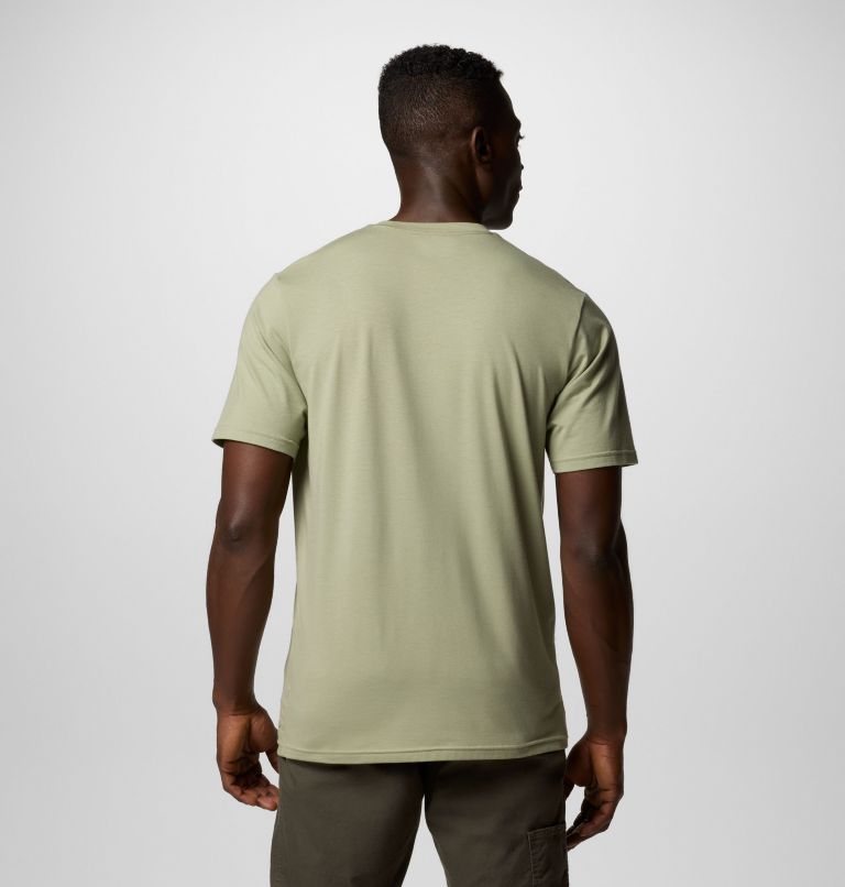 T-shirt à manches courtes Sun Trek pour homme, Color: Safari, image 3