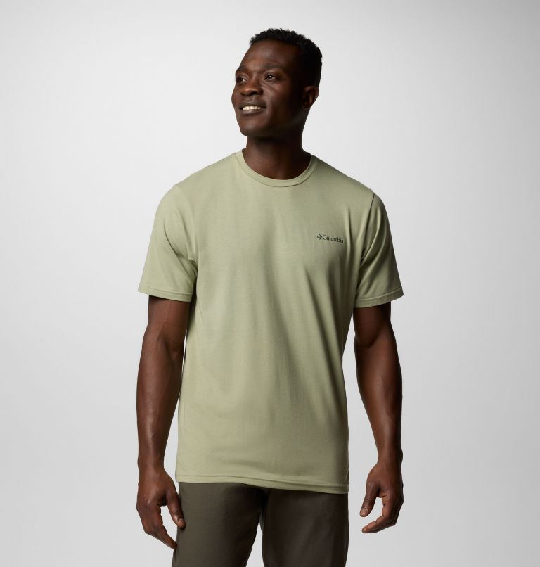 T-shirt à manches courtes Sun Trek pour homme, Color: Safari, image 1