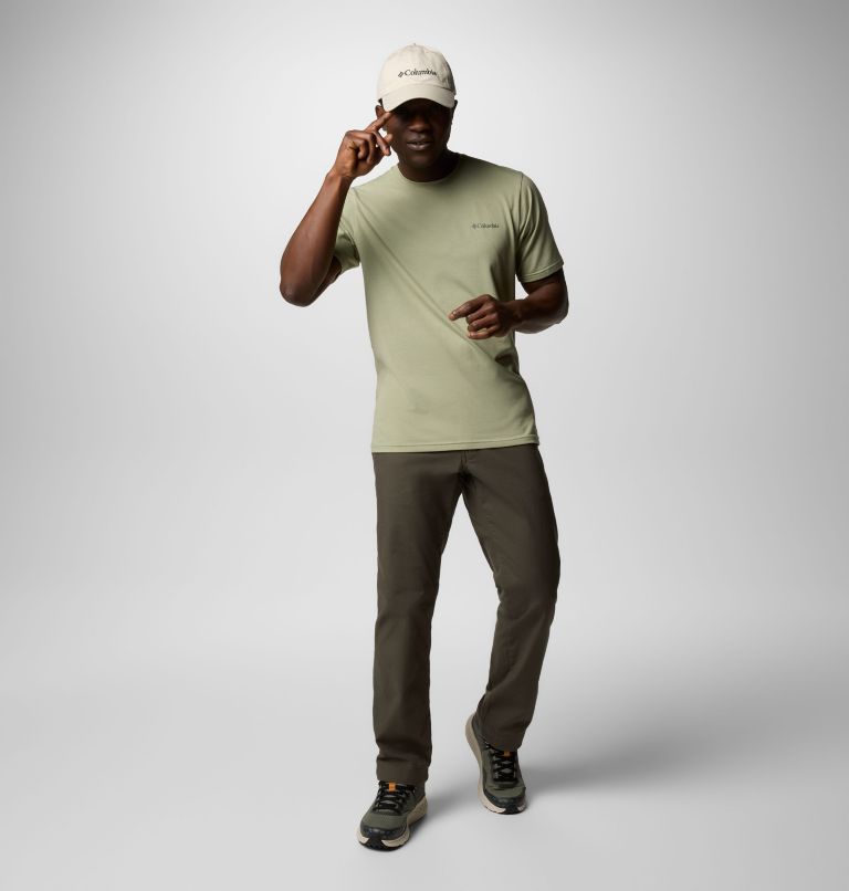 T-shirt à manches courtes Sun Trek pour homme, Color: Safari, image 2