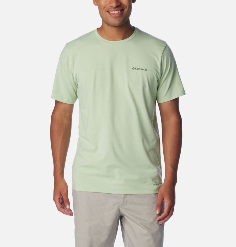Columbia Men's Sun Trek Short Sleeve T-Shirt - M - Green