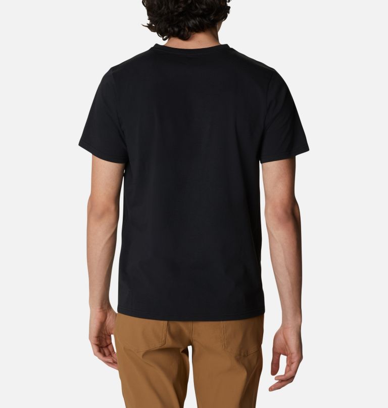 Men's Sun Trek Technical T-Shirt, Color: Black, image 2