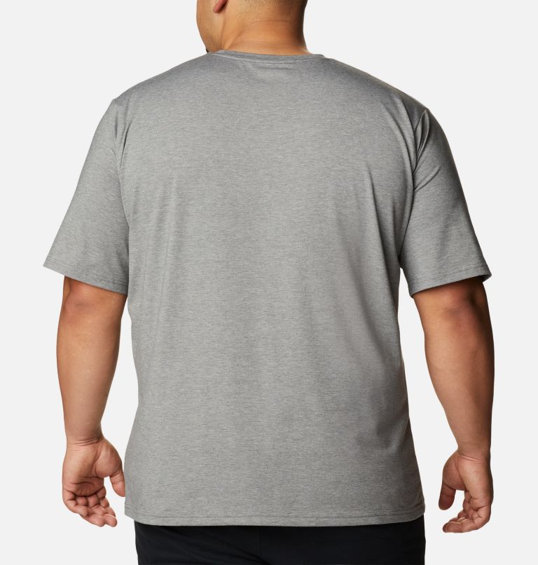 Men's Sun Trek Short Sleeve T-Shirt - Big, Color: City Grey Heather, image 2