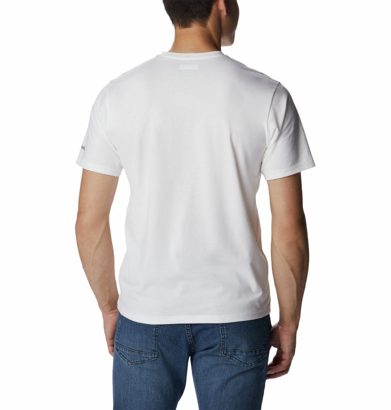 Camiseta técnica Sun Trek para hombre, Color: White, All For Outdoors, image 2