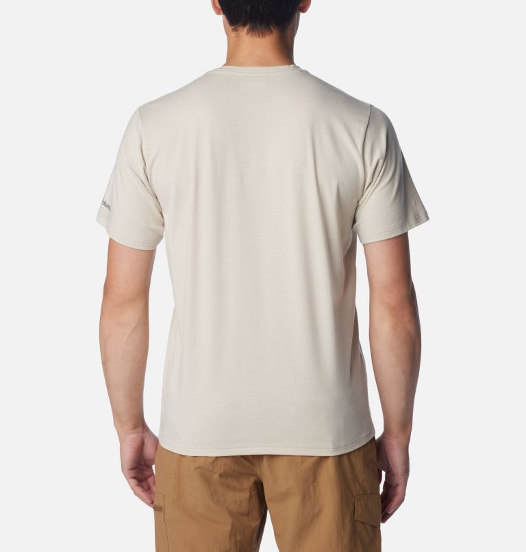 Camiseta técnica Sun Trek para hombre, Color: Dark Stone, Simple Gorge, image 2