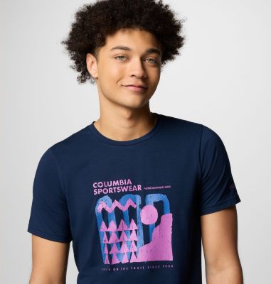 Sun Trek technisches T-Shirt für Männer, Color: Collegiate Navy, Explore Outdoors, image 4