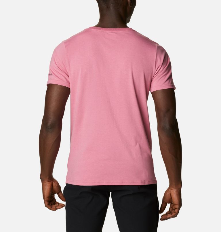 Camiseta técnica Sun Trek para hombre, Color: Rosette Floral Fill, image 2