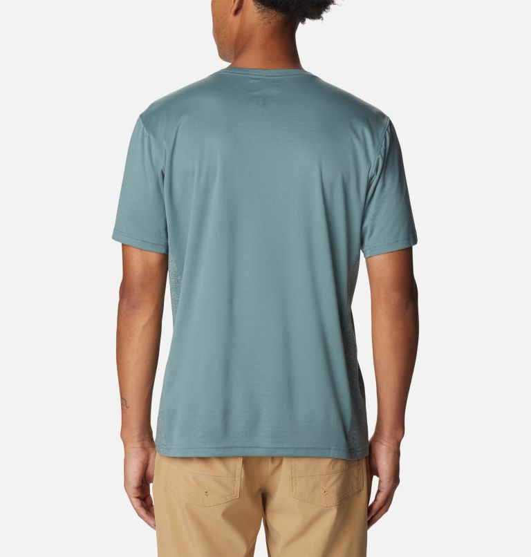 Thumbnail: Men's Zero Ice Cirro-Cool Short Sleeve Shirt, Color: Metal, Metal Heather, image 2