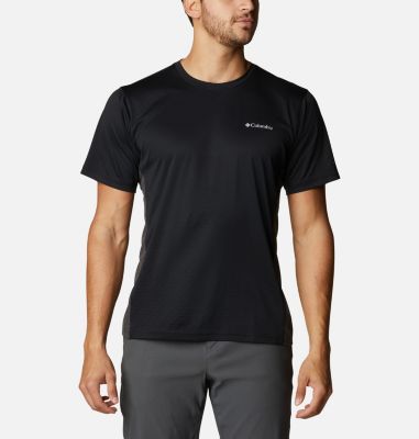 Men's Zero Ice Cirro-Cool&trade; T-Shirt M Zero Ice Cirro-Cool&trade; SS Shirt | 043 | L, Black, Black Heather, front