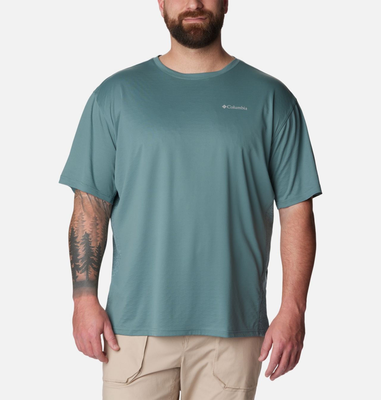 Men's Zero Ice Cirro-Cool™ Short Sleeve Shirt - Big 1