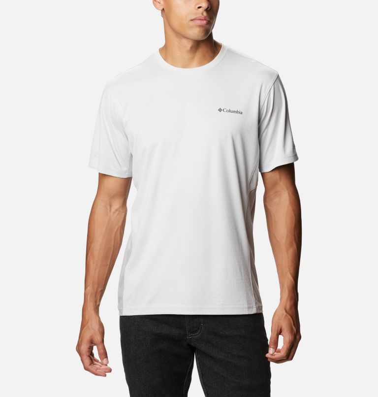 Men's Zero Ice Cirro-Cool Short Sleeve Shirt - Tall, Color: Nimbus Grey, Nimbus Grey Heather