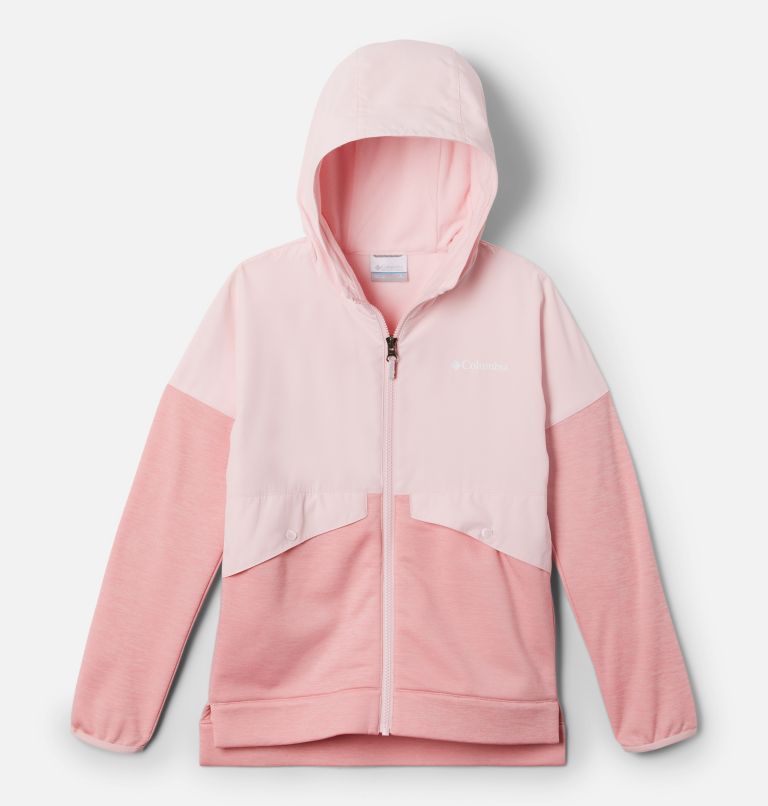 Pink full outlet zip anorak