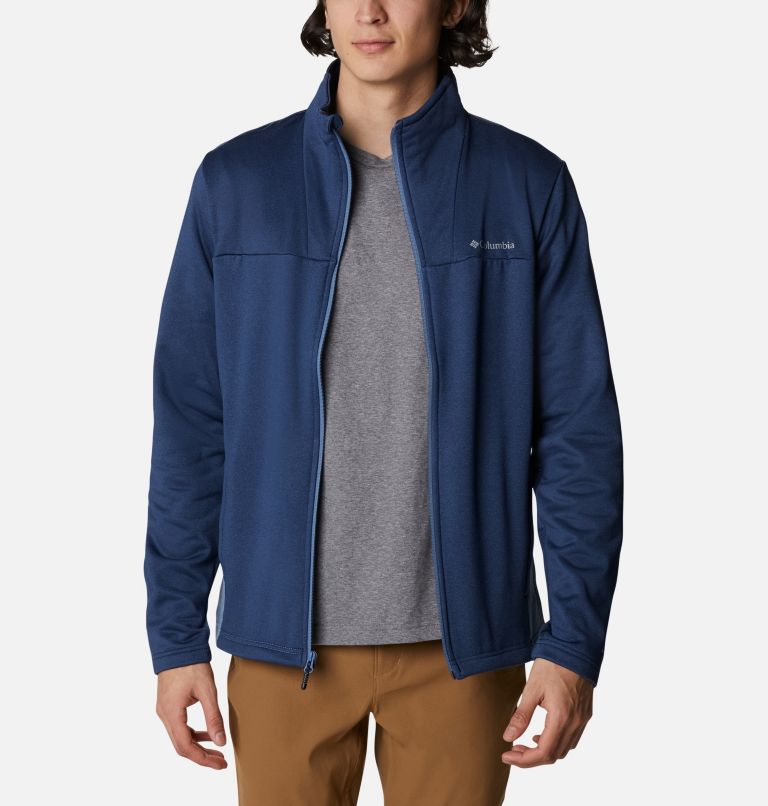 Thumbnail: Polaire Maxtrail Midlayer II Homme, Color: Collegiate Navy, Bluestone, image 6