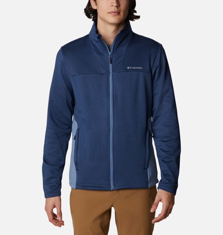 Thumbnail: Polaire Maxtrail Midlayer II Homme, Color: Collegiate Navy, Bluestone, image 1