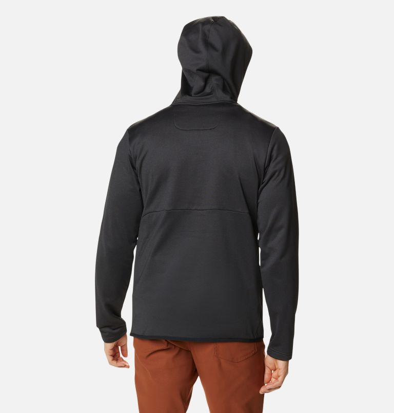 Men's Maxtrail Quarter Zip Fleece Hoodie, Color: Black