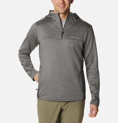 Men's Maxtrail&trade; Quarter Zip Fleece Hoodie Maxtrail&trade; Quarter Zip Hoodie | 846 | S, City Grey, Shark, front
