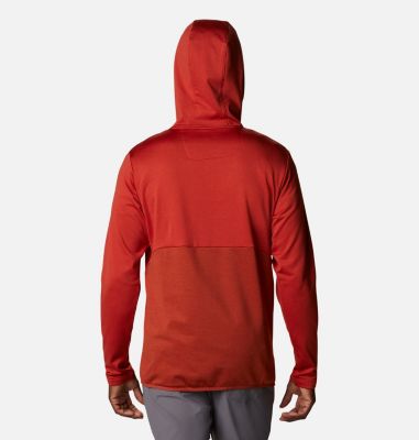 Men's Maxtrail&trade; Quarter Zip Fleece Hoodie Maxtrail&trade; Quarter Zip Hoodie | 846 | S, Bonfire, Dark Sienna, back